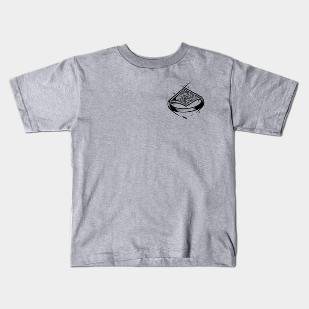 Ring of Favour & Protection Kids T-Shirt by Scottconnick